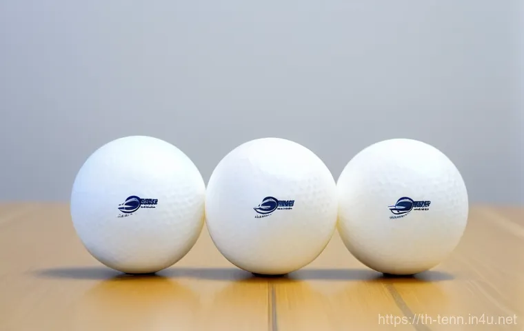 탁구 공 구매 시 주의점 - **Prompt 1: Precision and Control with a High-Quality Ball**
    "A male table tennis player, approx...